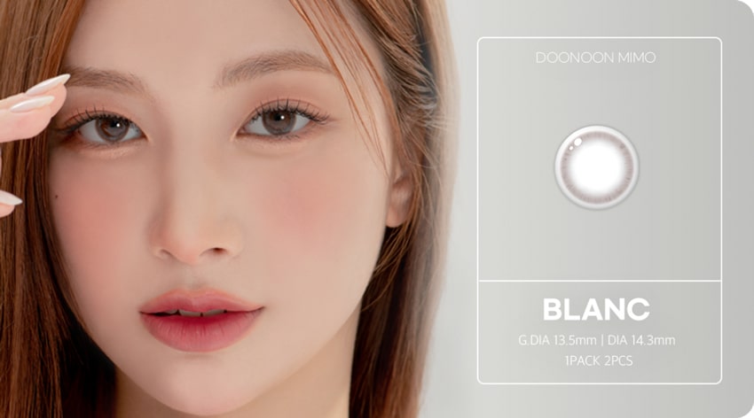 doonoon, mimoblanc, new color, monthly, queencontacts, korean colored contacts, gray