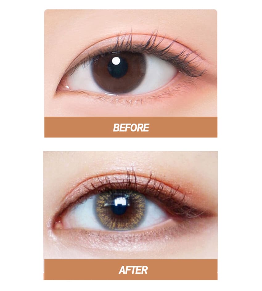 astigmatism colored contacts, hanabi gold toric, transparent natural cosplay festival Korean SNS popular trend colored contacts, Queencontacts